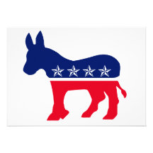 Democratic Donkey Personalized Invite