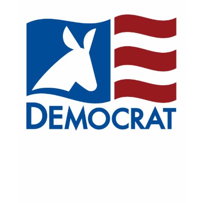 Democratic Flag T-shirt by ProudPolitics