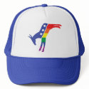 Democratic Gay Pride Donkey hats