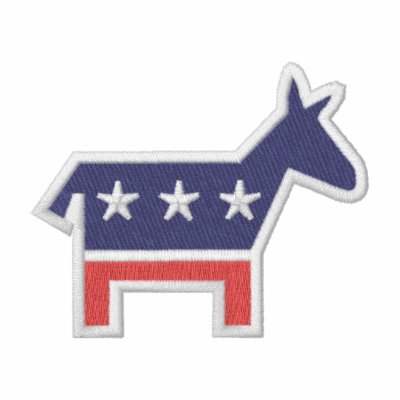 Democratic Logo Jacket by ZazzleEmbroidery