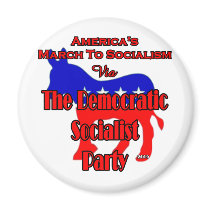 Democratic March To Socialism magnets by balance50 Democratic March To Socialism magnets