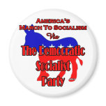 Democratic March To Socialism Refrigerator Magnet