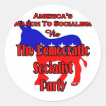 Democratic March To Socialism Sticker