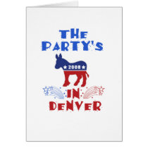 Democratic National Convention 2008 Denver Colorad cards