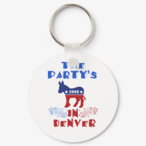 Democratic National Convention 2008 Denver Colorad keychains