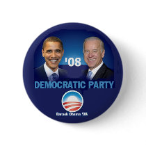 Democratic Party Button by samappleby Democratic Party Button
