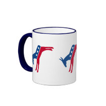 Democratic Party Donkey mugs by melhi_ Democratic Party Donkey mugs