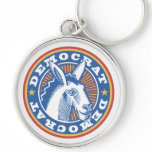Democratic Party Keychain