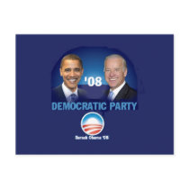 Democratic Party Postcard by samappleby Democratic Party Postcard