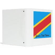 Democratic Republic of Congo Vinyl Binders