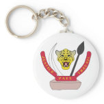 Democratic Republic of Congo coat of arms keychains