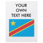 Democratic Republic of Congo Flag flyers