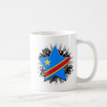Democratic Republic of Congo Star Coffee Mugs