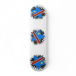 Democratic Republic of Congo Star Skate Board