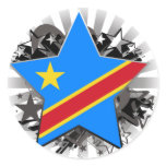 Democratic Republic of Congo Star stickers