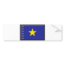 Democratic Republic of the Congo Flag bumper stickers