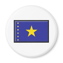 Democratic Republic of the Congo Flag magnets