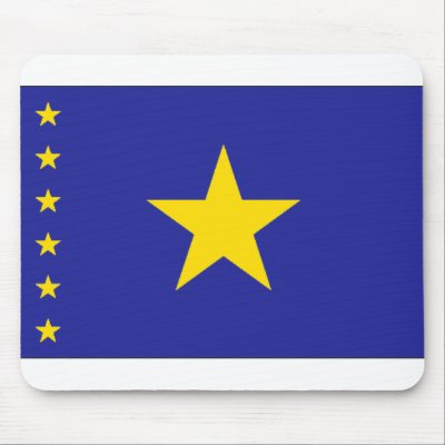 Democratic Republic of the Congo Flag Mousepad by jacinto888