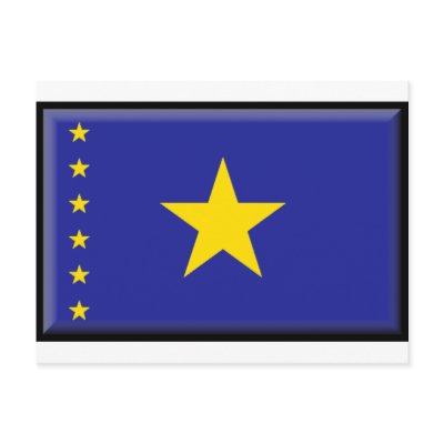 Democratic Republic of the Congo Flag Post Card by jacinto888