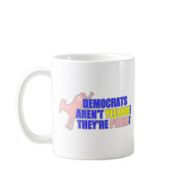Democrats Aren't Yellow! They're Pinko! Mug mugs