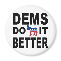 Democrats Do It magnets
