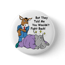 Democrats Fight Back Button by irregulargoods Democrats Fight Back Button