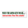 Democrats Flee! Bumper Sticker