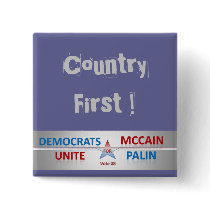 Democrats For McCain - Customized buttons by proshots Democrats For McCain - Customized buttons