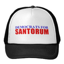 Democrats for Santorum Mesh Hat