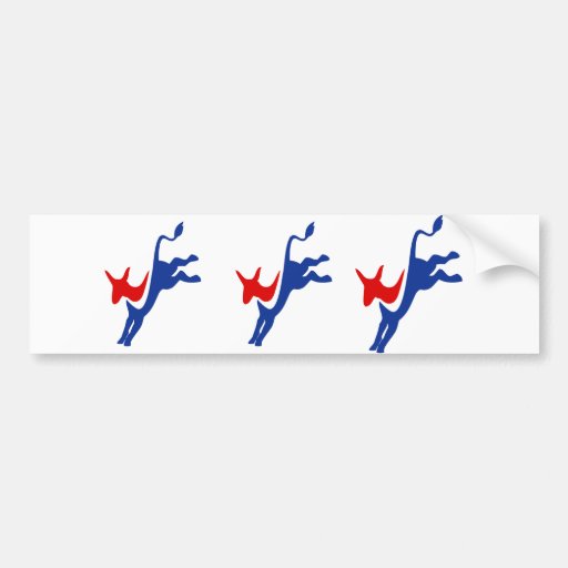Democrats Logo Bumper Sticker