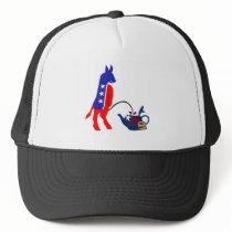 Democrats Piss On Tea Party Mesh Hat