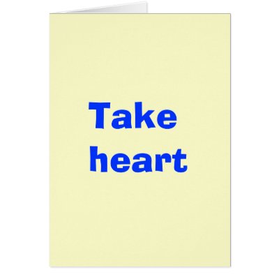 Democrats take heart - we'll be ready next time greeting card by skyview