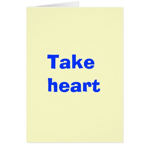 Democrats take heart - we'll be ready next time greeting card
