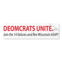 Democrats Unite Bumper Sticker