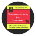 Democratsocialistsfordummies, The Democrat Part... stickers