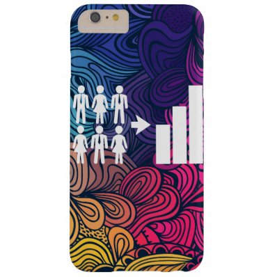 Demographics Pictograph Barely There iPhone 6 Plus Case