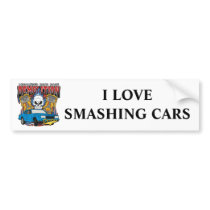 Demolition Derby Bumper Stickers