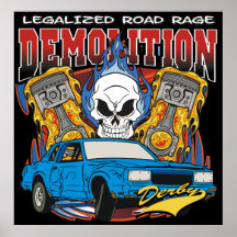 Demolition Derby Print