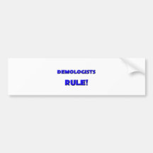 Demologists Rule! Bumper Sticker