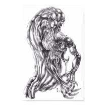 Demon Art Drawing Poster Print