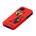 Demon Cat Tough iPhone4 case Vibe iPhone 4 Covers