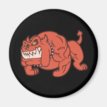 Demon Dog Fridge Magnets