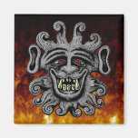 Demon Door Knocker Magnet