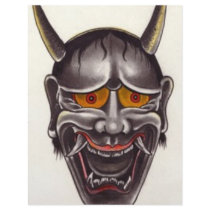 Demon Face Customized Letterhead