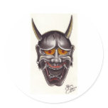 Demon Face stickers