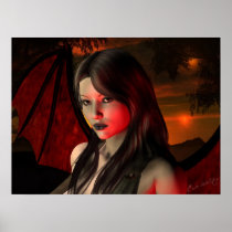 'Demon Fairy' Print