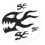 Demon Fish stickers