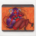 Demon Girl mouse pad mousepads by Miyuki_Taito Demon Girl mouse pad mousepads