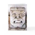 demon head in Senanque Abbaye Cards