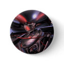 Demon Heart Abstract Button by alexanderbutler Demon Heart Abstract Button